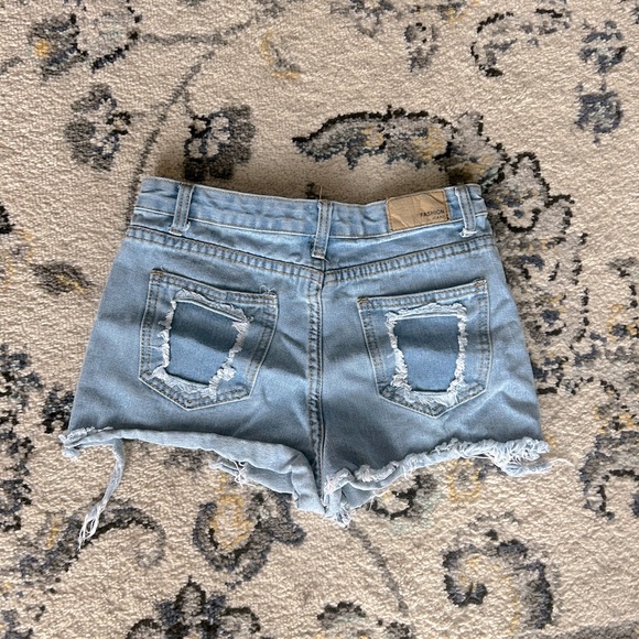 Ripped Jean Shorts Small - Picture 2 of 2